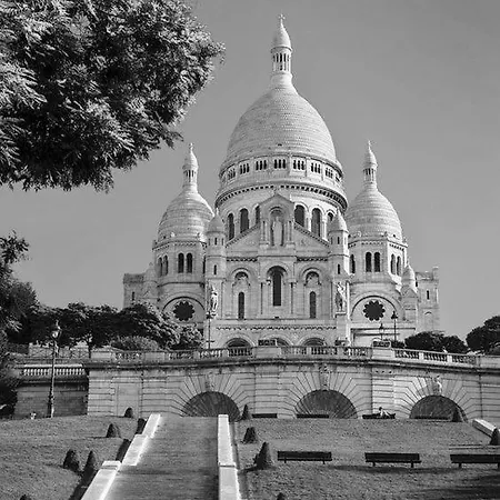 شقة L'atelier 35 With View Of Montmartre